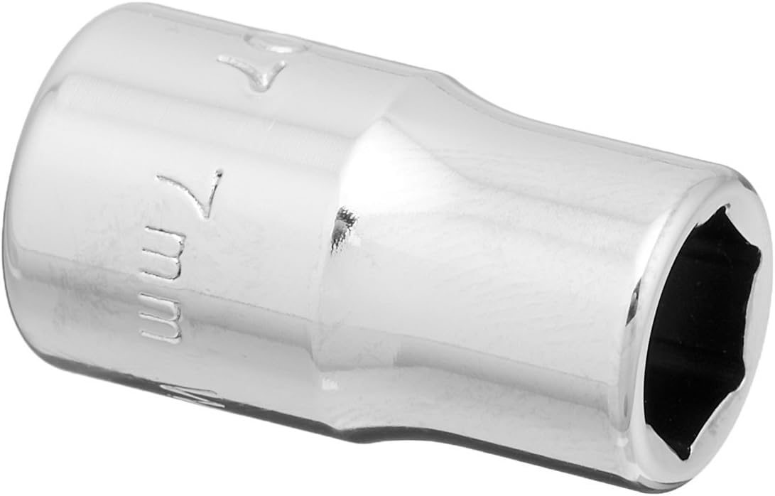 Williams JHWM-604 1/4-Inch Drive Shallow SAE Socket, 6 Point, 1/8-Inch Size, High-Polished Chrome Finish, Designed For Use On 6 Point Fasteners