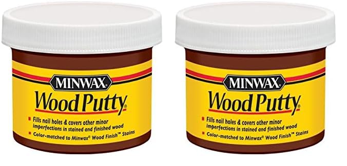 Minwax 13613000 Wood Putty, 3.75 Ounce, Mahogany