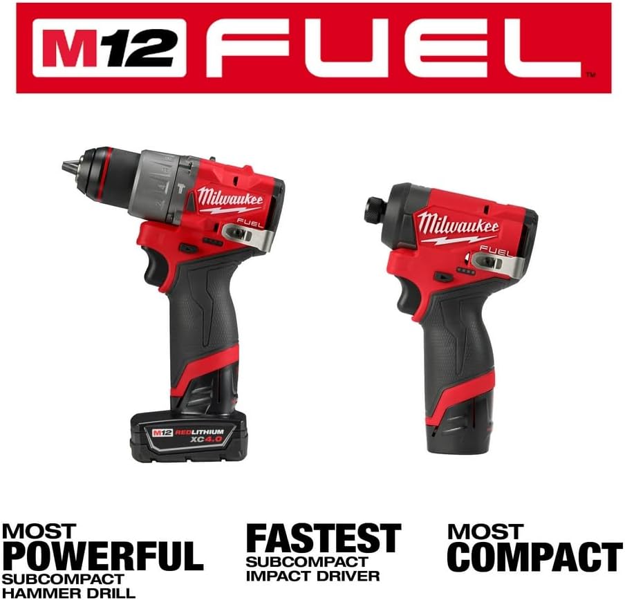 Milwaukee Electric - M12 Fuel. 2-Tool Combo KIT