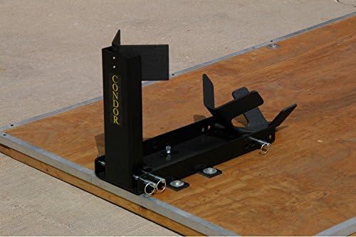 Condor Motorcycle Trailer-Only Chock/Simple Chock for Wheel Chock or Trailer Stand (SC-2000)