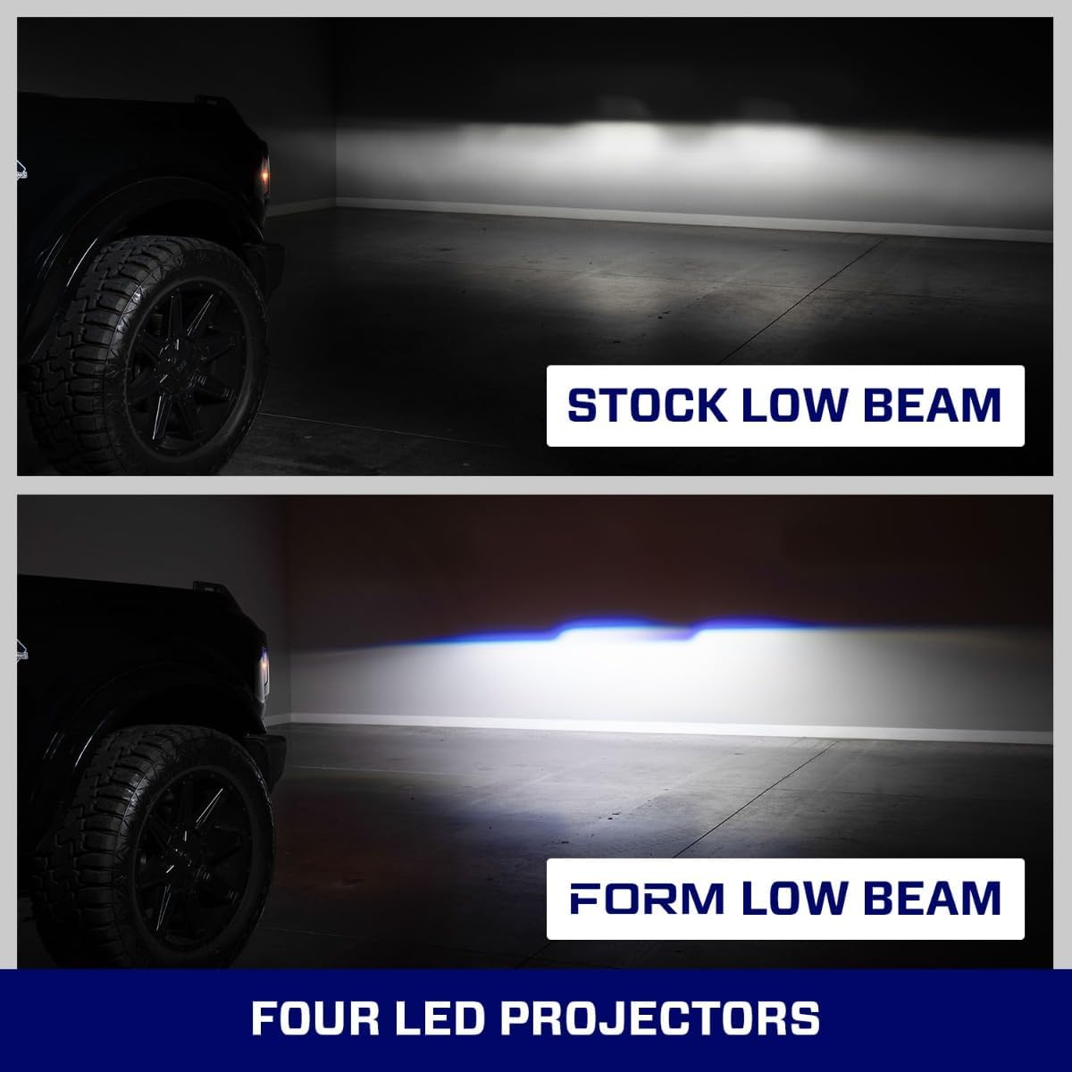 Sequential LED Projector Headlights compatible with Ford Bronco/Bronco Raptor 2021-2025 (pair)