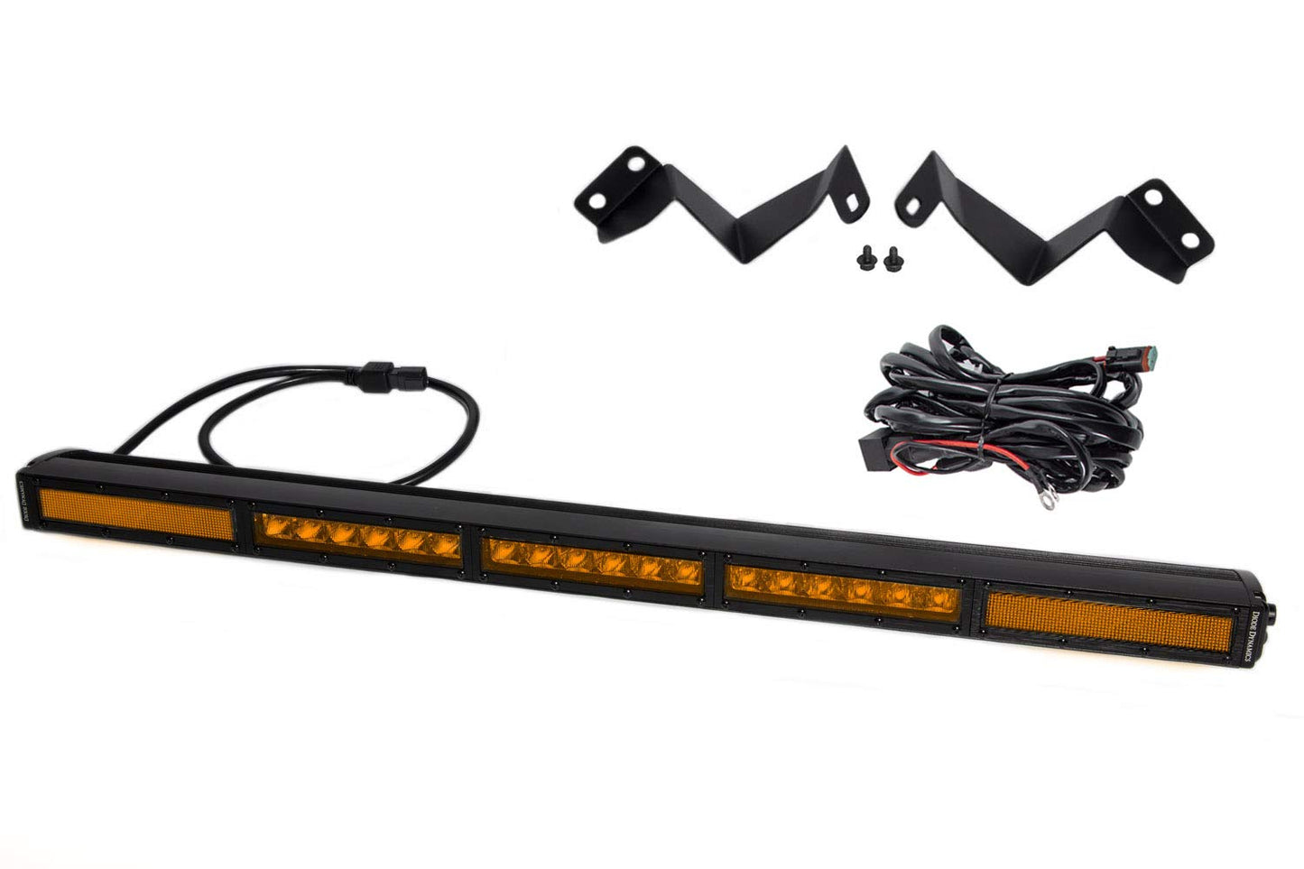 Diode Dynamics Stealth White Combo 30" LED Light Bar Kit compatible with Toyota Tacoma 2016-2023