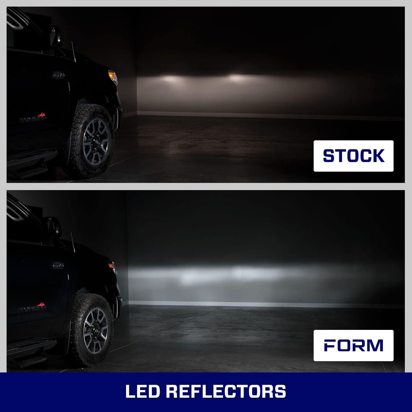 Sequential LED Reflector Headlights compatible with Toyota Tundra 2014-2021 (pair)