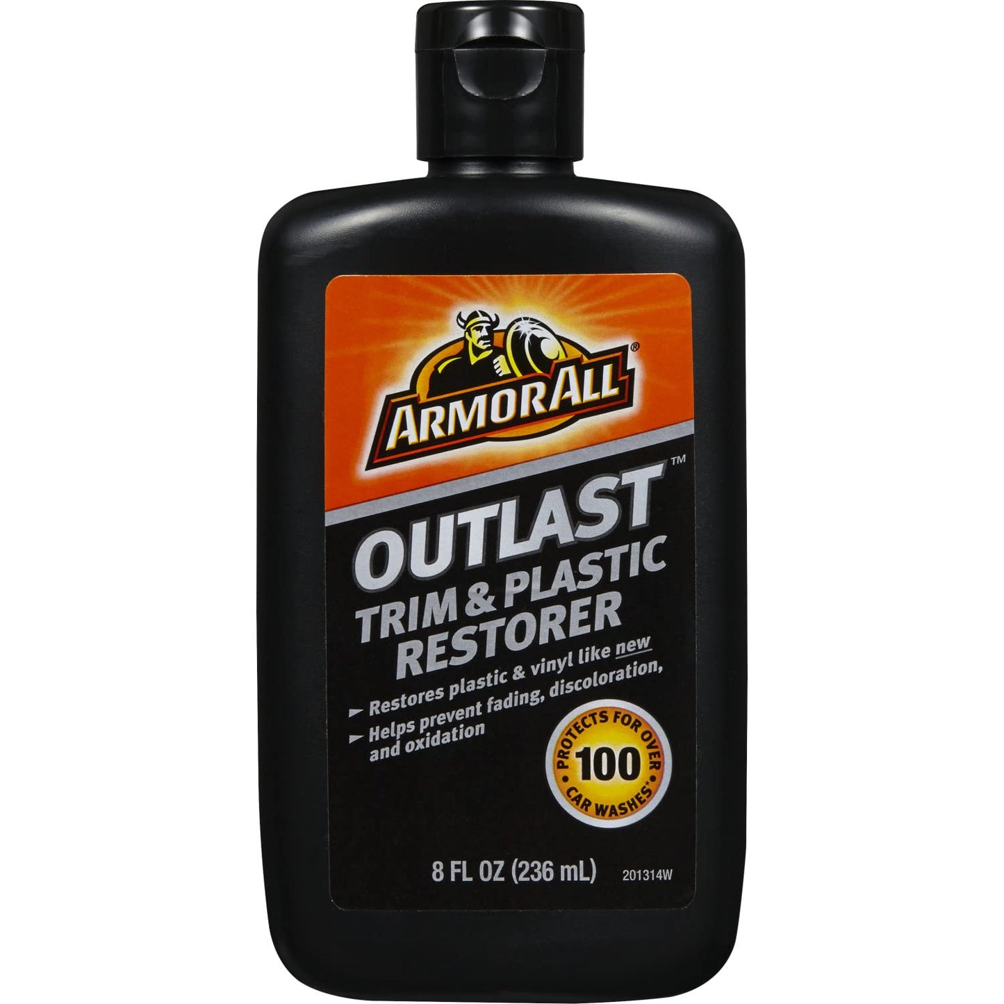 Armor All Outlast Car Trim & Plastic Cleaner , Cleans Cars, Trucks, and Motorcycles, 8 Oz