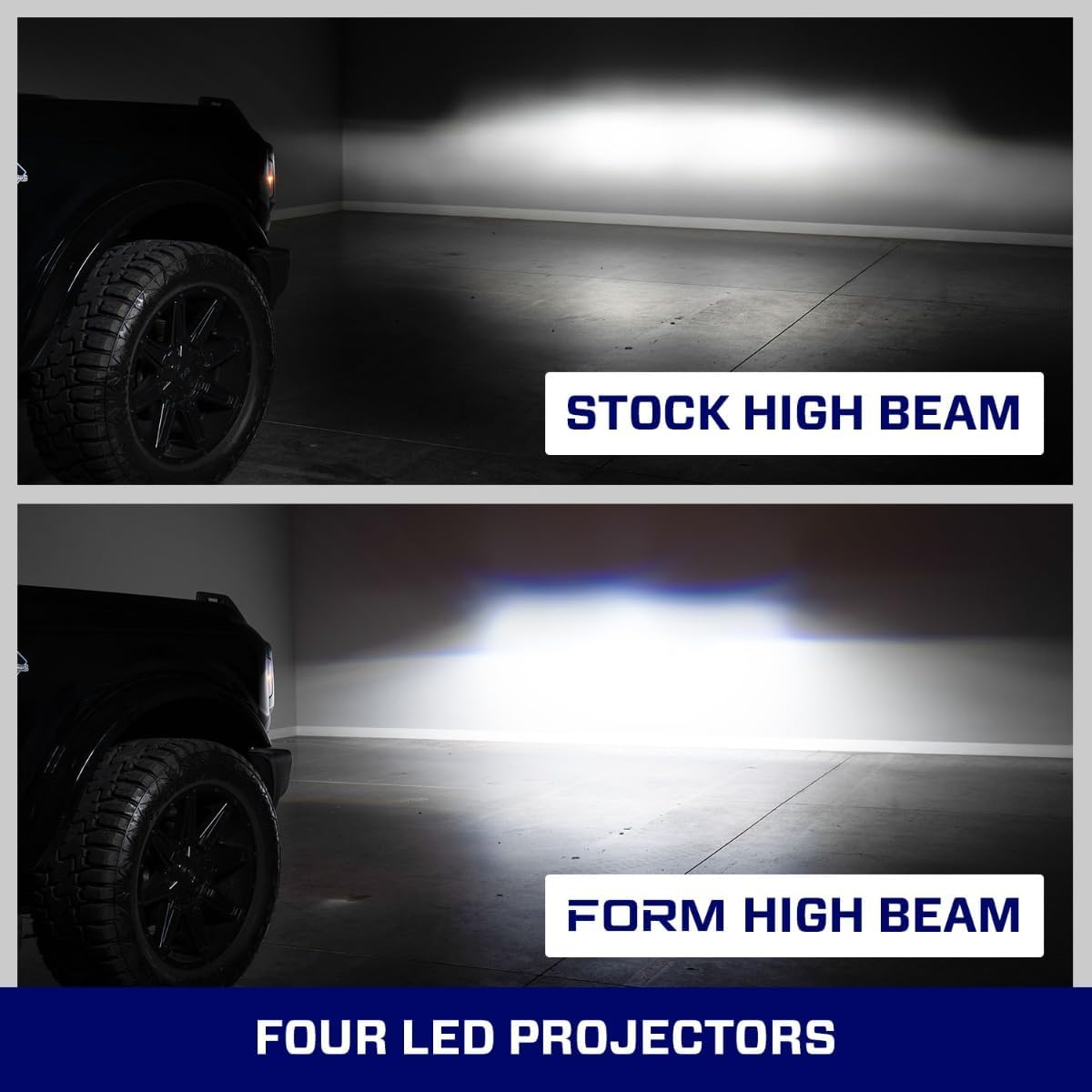 Sequential LED Projector Headlights compatible with Ford Bronco/Bronco Raptor 2021-2025 (pair)