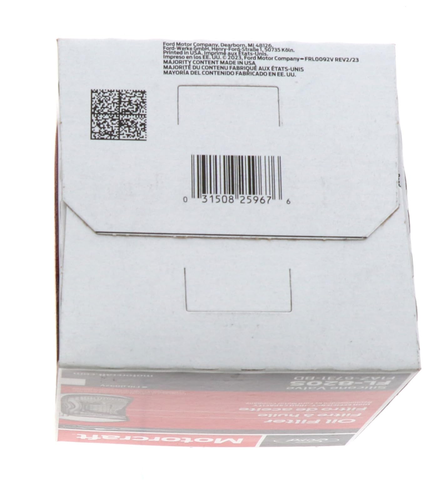 Motorcraft FL-820-S Oil Filter