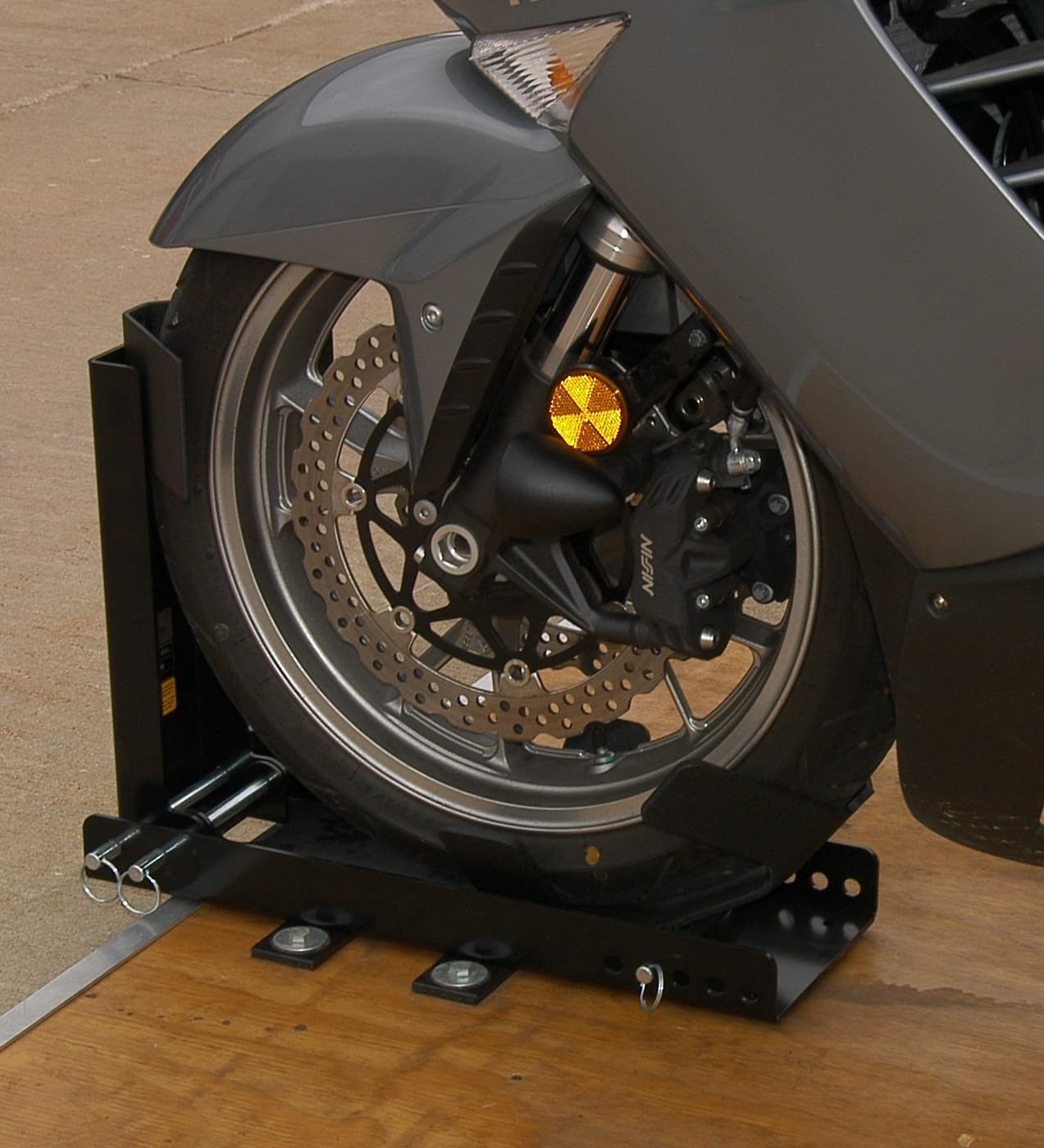 Condor Motorcycle Trailer-Only Chock/Simple Chock for Wheel Chock or Trailer Stand (SC-2000)