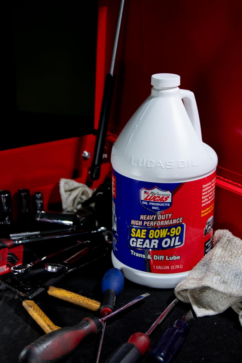 Lucas Oil 10046 SAE 80W-90 Heavy Duty Gear Oil - 1 Gallon