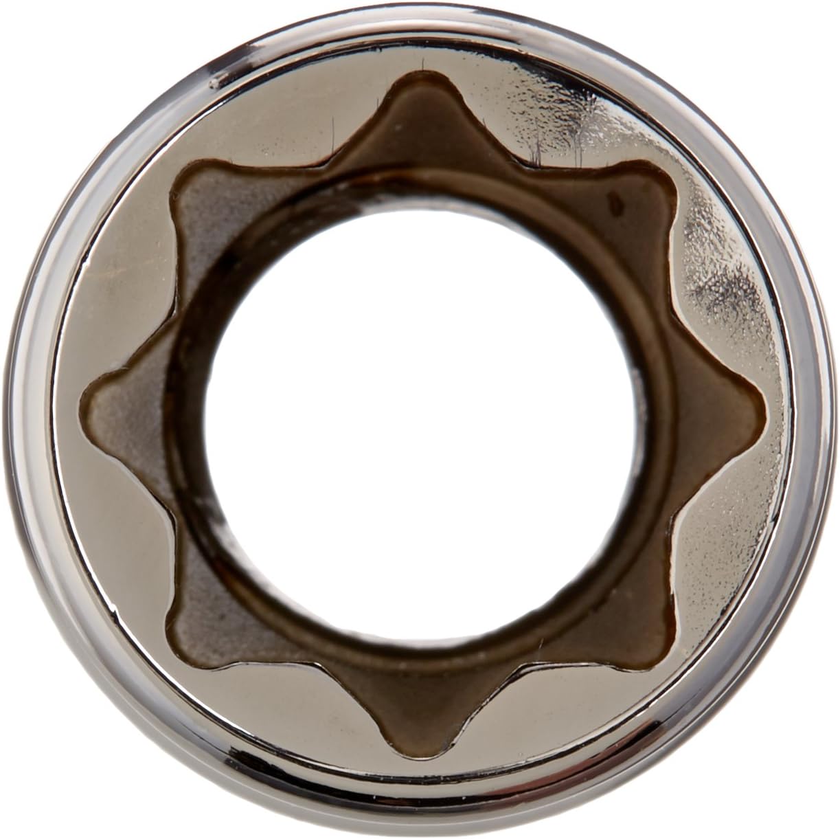 Williams JHWBD-812 SuperTorque 3/8-Inch Drive Shallow 8-Point 3/8-Inch Socket with Lobular Openings and Chrome Finish