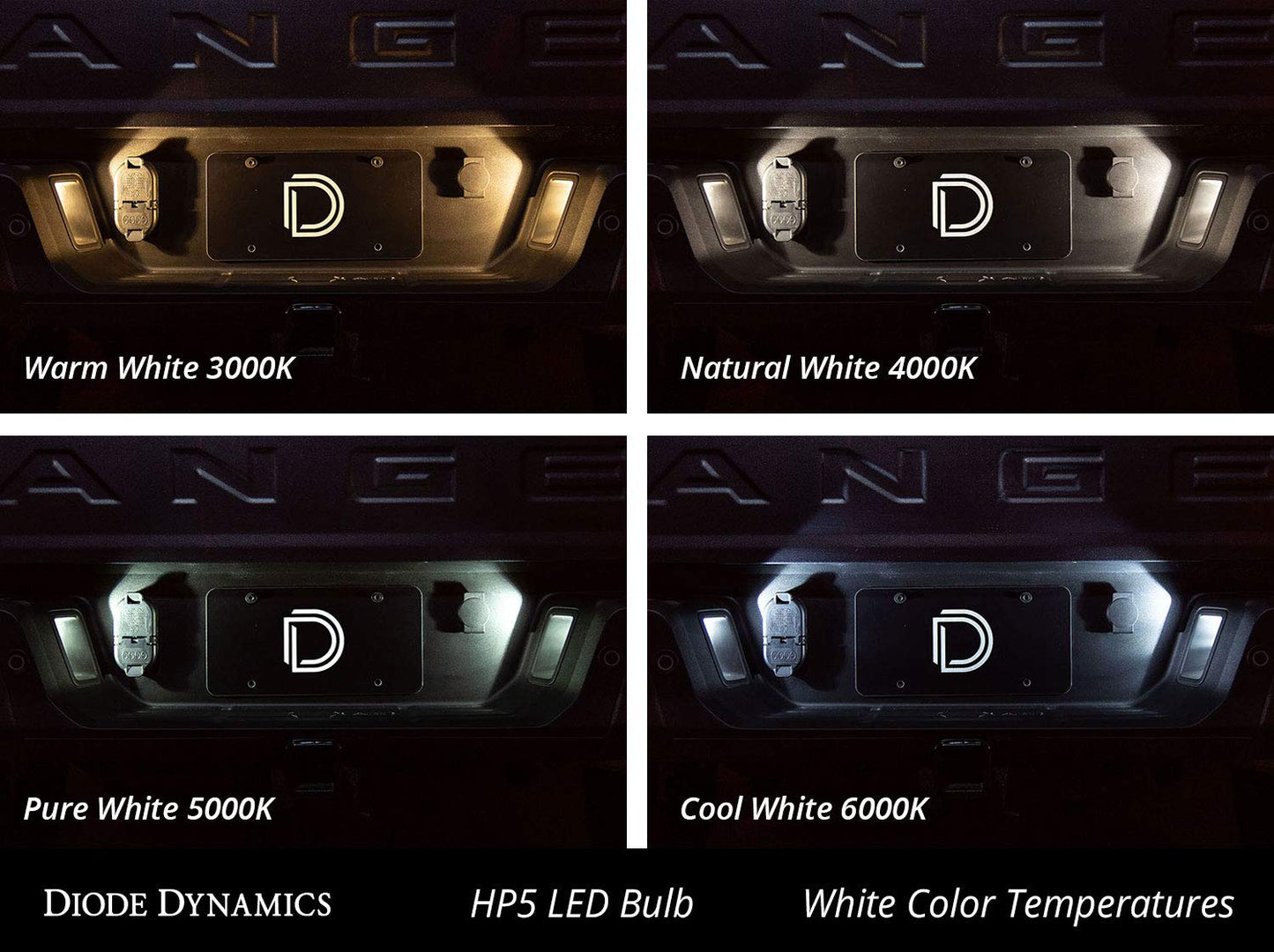 Diode Dynamics 194 HP5 LED Bulbs (Pair), Cool White (6000K)