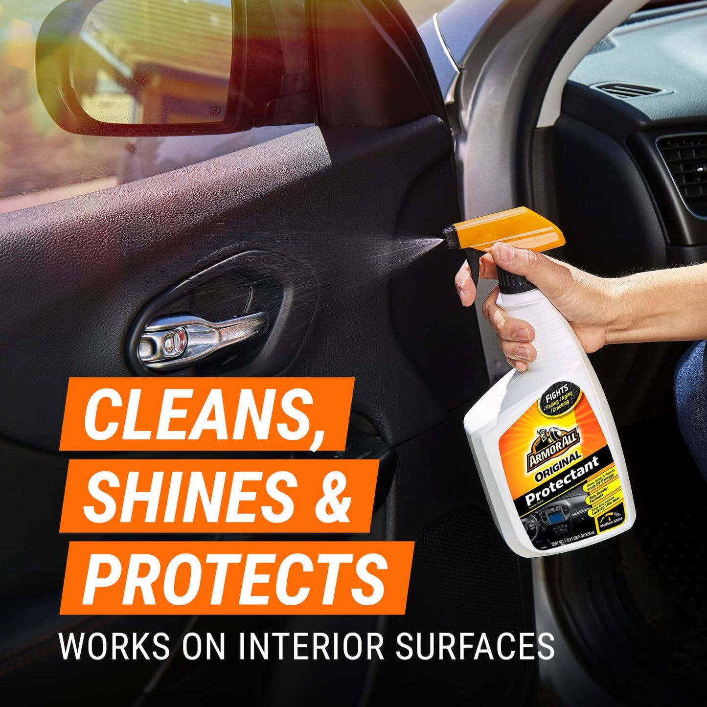 Armor All Car Protectant Refill, Car Interior Cleaner with UV Protection, 1 Gal Each, 128 Fl Oz (Pack of 1),White