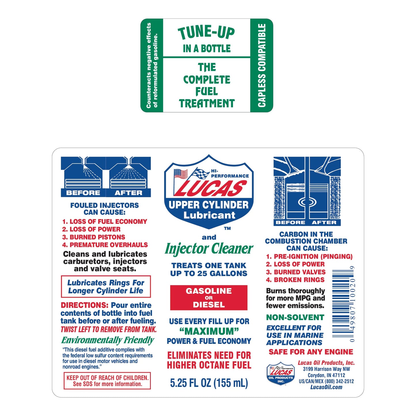 Lucas Oil 10003 Fuel Treatment - 1 Quart