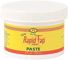RELTON 08Z-NRTP Rapid Tap Metal Cutting and Drilling Paste, 8 oz Jar