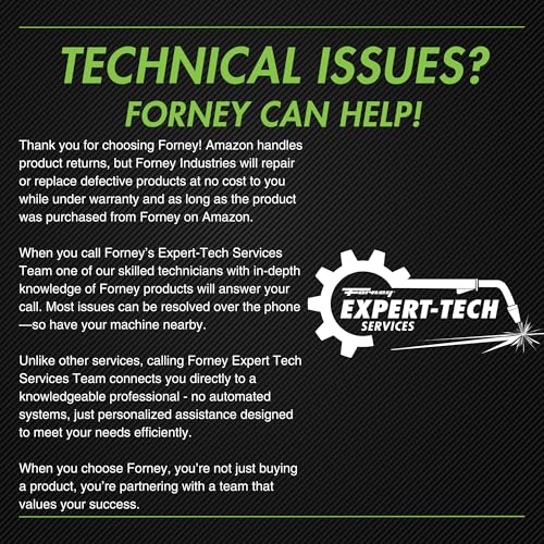 Forney 271 Easy Weld 140 MP Multi-Process Welder - Versatile 3-in-1 Welding Machine for MIG, DC TIG, and Stick Welding Application