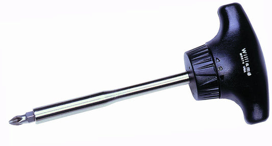 Williams JHWWRS-1 Magnetic Multi-bit Ratcheting Screwdriver, 9-Inch