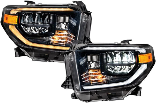 Sequential LED Reflector Headlights compatible with Toyota Tundra 2014-2021 (pair)