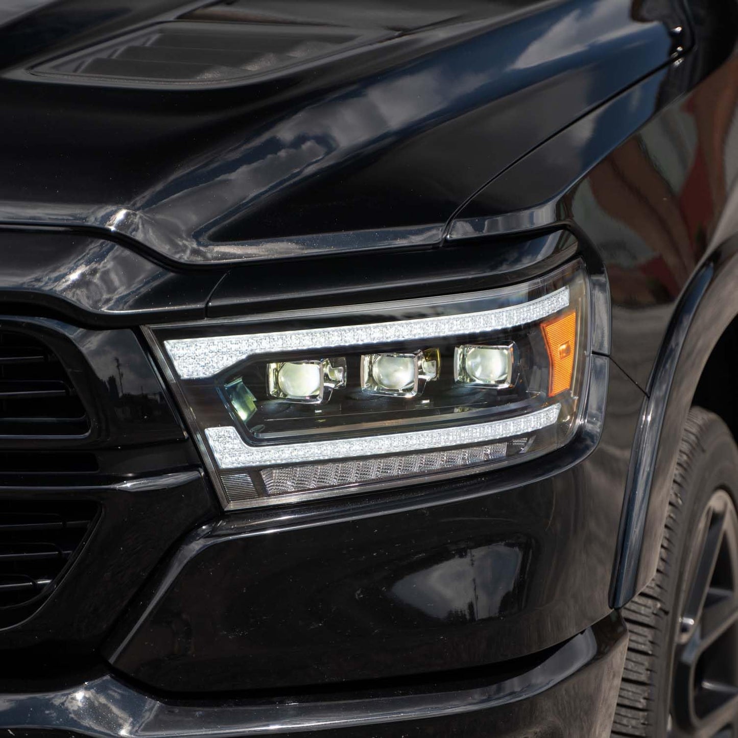 Sequential LED Headlights compatible with Ram 1500 2019-2024 (pair)