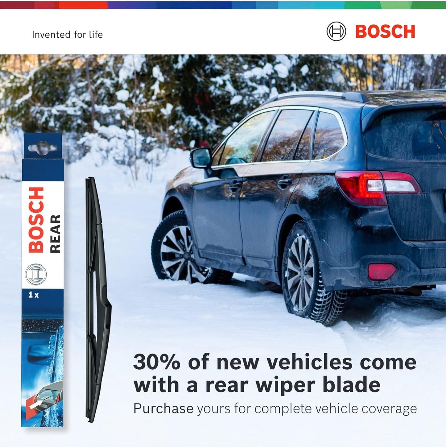 BOSCH 26OE ICON Premium Beam Wiper Blade; 26" - Single