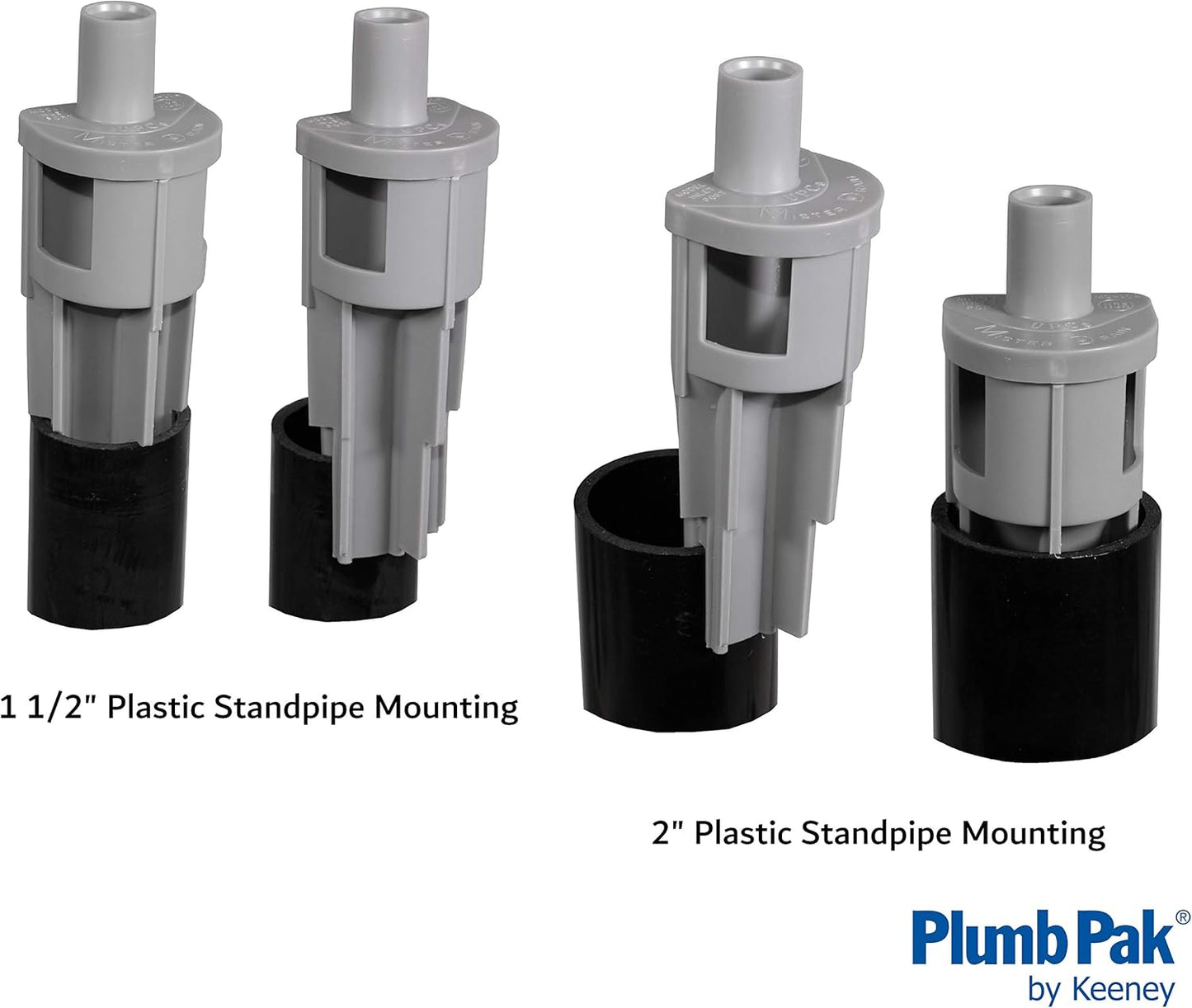 Plumb Pak PP855-69 2 in. Plastic Water Softener Air Gap for Standpipes