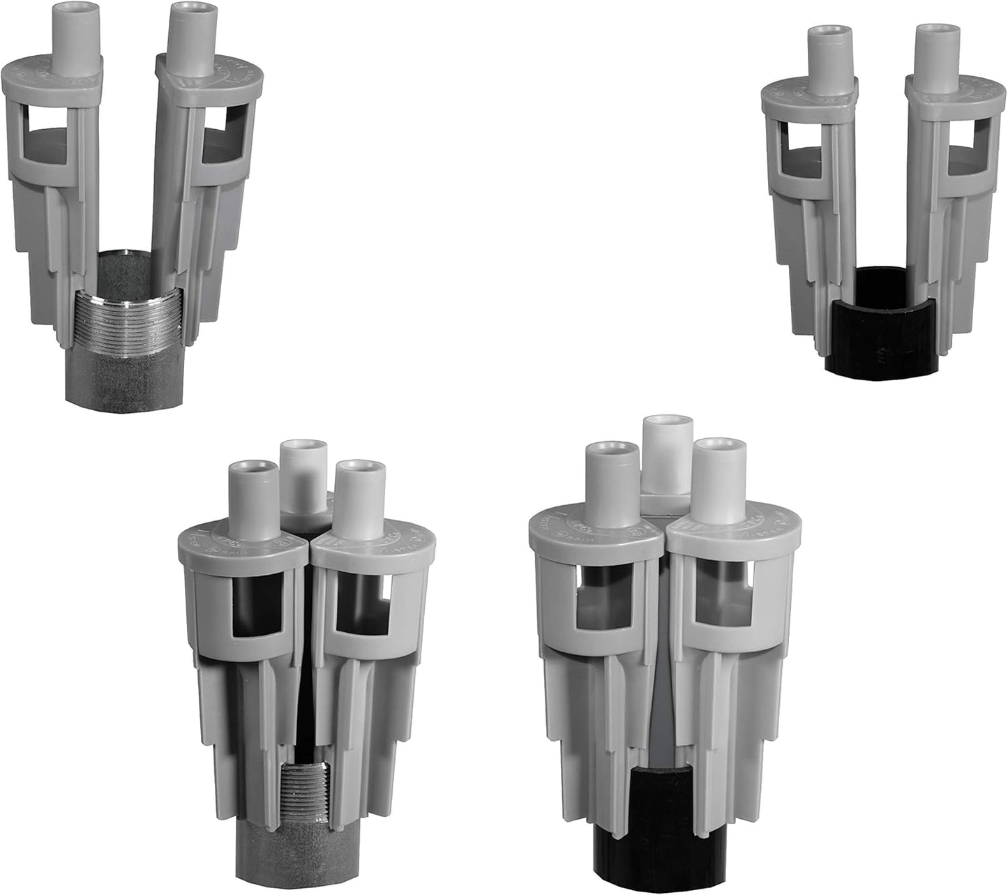 Plumb Pak PP855-69 2 in. Plastic Water Softener Air Gap for Standpipes