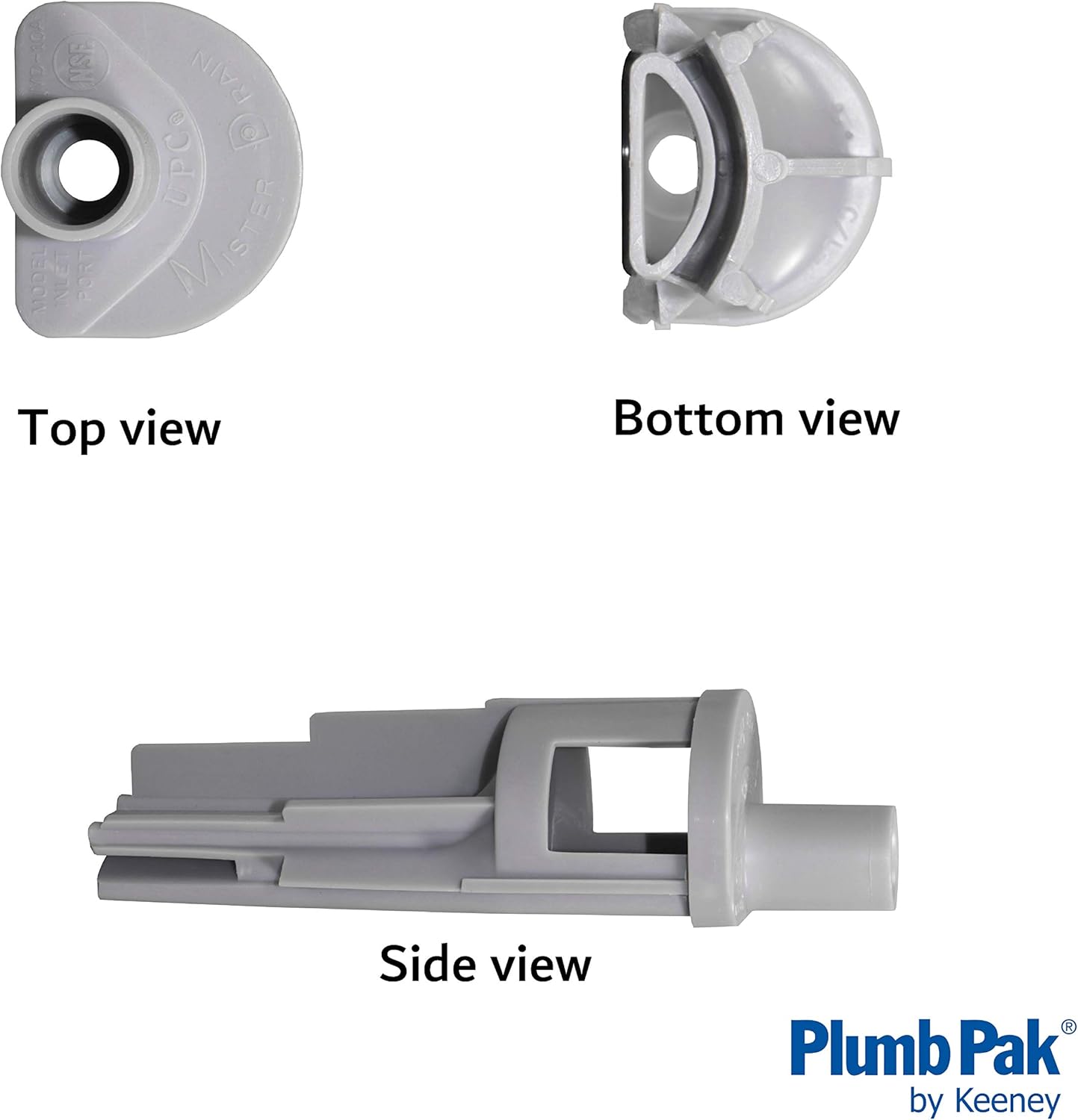 Plumb Pak PP855-69 2 in. Plastic Water Softener Air Gap for Standpipes
